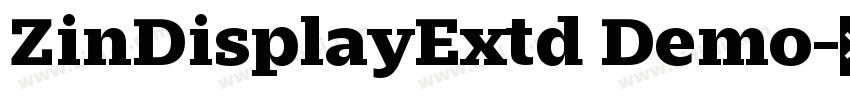ZinDisplayExtd Demo字体转换